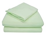 TL Care 100% Jersey Cotton 3-Piece Toddler Sheet Set, Celery by TL Care