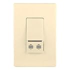 Cooper Controls OSW-U-0721-SP-V Greengate 10-30 VDC Low Voltage Ultrasonic Wall Switch Sensor, Ivory