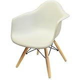 イームズキッズチェア(肘付き)樹脂ホワイト【リプロダクト品】