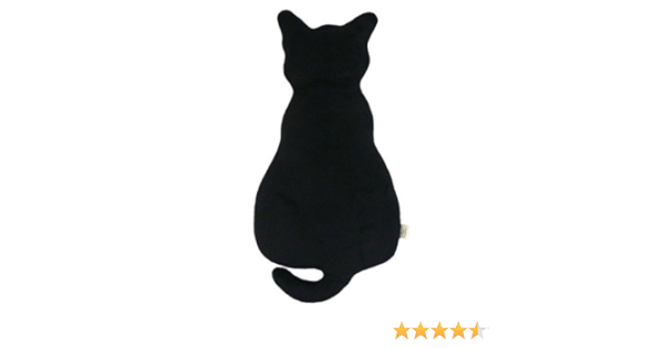 Amazon 猫 シルエットクッション 低反発クッション 可愛いぬいぐるみ 70cm 黒い 抱き枕 オンライン通販