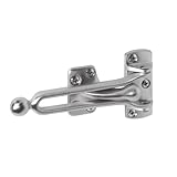 Prime-Line Products U 10361 Swing Bar Door Guard with Ball, Solid Brass, Satin Nickel by Prime-Line 
