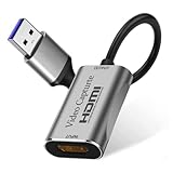[Amazonブランド] Eono(イオーノ) -HD HDMI キャプチャーボード 1080P hdmi キャプチャー usb hdmi