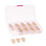 B Baosity 30個セット　電気ワイヤーコネクタ　プラグイン　2コンダクタ　400V　クリア　