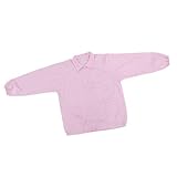 B Baosity 保護スーツ　防塵　静電気防止服　作業服　ラペル　XLサイズ　全3色 - ピンク