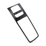 DYC トヨタ ハリアー 80系 専用 ステンレス製 シフトパネルカバー TOYOTA HARRIER 80 インテリアパネル 内装パーツ 車種専用設計 コンソールスイッチパネルカバー 傷防止 簡単取付 (カーボンファイバーブラック)