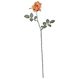 ミシェルローズ(オレンジ)【造花・アートフラワー】