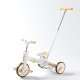 Gorocking 三輪車 折りたたみ 一台四役 4in1 押し棒付き 組み立て不要 対象年齢1.5～5歳 (フェアリーテイル)