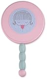 Tree By Kerri Lee Wooden Hand Mirror, Pink by Tree by Kerri Lee