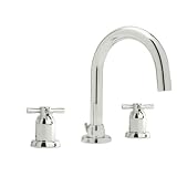 Rohl u.3956 X - 2 Perrin & Rowe Widespreadバスルーム蛇口には真鍮ポップアップDr、 U.3956X-PN-2 1