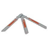 SK11 スイスジクソーブレード T型 軟鋼板・アルミ/直線切用 FT-118B 3枚組