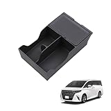 Temiry トヨタ専用 アルファード40系 コンソールトレイ コンソールボックス ゴム製 アルファード40系便利グッズ ヴェルファイア 40系 小物入れ 収納ボックス 車内収納ボックス ゴム アルファード 40系 アクセサリー