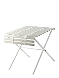 sudare by nendo produced for PATIO PETITE テラス、ベランダ用家具 sudare サイドテーブル ホワイト×クールグレイ 635520