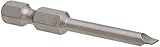 Wera Series 4 800/4 Z Sheet Metal Bit, Slotted 0.5mm x 4.0mm x 50mm blade, 1/4" Drive (Pack of 10) [