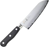 下村企販 三徳包丁 163mm 燕三条 匠 【日本製】 鋭い切れ味 研ぎやすい ダマスカス 割込み万能包丁 野菜 肉 魚 ステンレス 41929