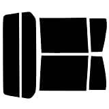 ハードコートフィルム (ノーマルタイプ) ダイハツ ネイキッド (L750S/L760S) カット済みカーフィルム リアセット スモークフィルム 車検対応/ダークスモーク (13%)