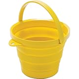 TRUSCO(トラスコ) 折りたたみバケツ イエロー 8L TORBY