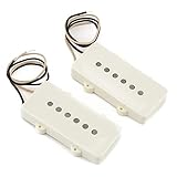 Fender ピックアップ Pure Vintage '65 Jazzmaster® Pickup Set, Vintage White (2)