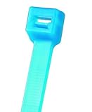 Panduit PLT4H-L76 Pan-Ty Cable Tie, Tefzel, Aqua Blue, Light-Heavy Cross Section, Straight Tip, 120l