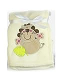 Cute and Snuggly Cream Lion Blanket Perfect for Keeping Your Baby Cosy by First Steps