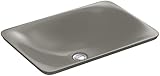 KOHLER K-7799-K4 Carillon Wading Pool Rectangular Above-Counter Bathroom Sink, Cashmere [並行輸入品]