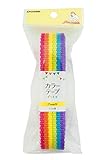 清原(KIYOHARA) サンコッコー カラー テープ プラス レインボー 25mm幅×1.5m巻 ビビット SUN56-321