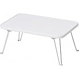 カラーミニテーブル/折りたたみテーブル 長方形(幅45cm×奥行30cm×高さ19cm) WH ホワイト(白 [並行輸入品]