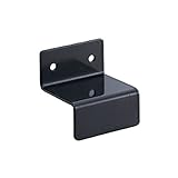 壁面固定金具 4cm角用 ブラック