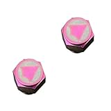 BEET(ビート) チタンエアバルブキャップSET(2個入) ローズピンク 0693-000-RP