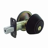 Defiant Single円柱Aged Bronzeデッドボルト