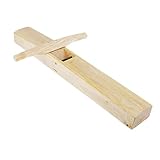 Perfk 角利 　鉋　プレーニングツール　木工プレーニングツール 　木製　約480×62×45mm　軽量　使いやすく