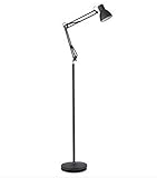 ロングアームメタルフロアランプ（ランプなし）