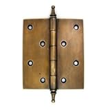 Brass hinge V.023 真鍮 アンティーク 金具 蝶番 丁番 棚 ドア