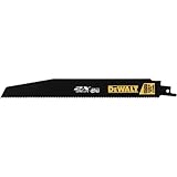 DEWALT DWA41712 12-Inch 10TPI 2X Reciprocating Saw Blade (5-Pack) [並行輸入品]