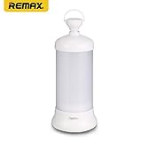 REMAX バッテリー内蔵 最大約8時間使える LEDランタン PORTABLE LAMP 7色モード搭載 アウトドア キャンプ 登山 釣り 緊急 RT-C05-WH