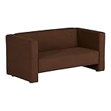 arne ソファ キッズソファ ミニソファー 二人掛け miniプチコン 2P ソフィア生地 ダークブラウン