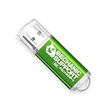 メカニックサポート USB フラッシュメモリドライバー不要 プラグ＆プレイ対応 WINDOWS MAC 全機種対応 (グリーン, 8, GB)