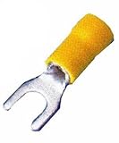 Morris 01162 12-10 Wire Range Number-8 Stud Vinyl Insulated Fork/Spade Terminal, 25-Pack [並行輸入品]