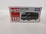 トミカ トヨタ ハイエース ダイキャストカー, 1/64スケール, ブラック, クリアケース付き, №113