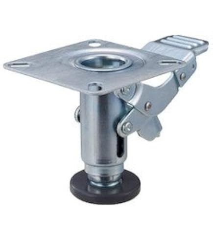 Amazon | TRUSCO(トラスコ) プレス製運搬車用ストッパー 床押付タイプ