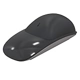 ROUNKIN Apple Magic Mouse用シリコンクッション - 人間工学的マウスパッド マルチタッチ表面グリップ 接着剤なし パームレスト(ブラック)