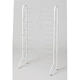 KIKUYA シューズラック4段 ホワイト TP-2339