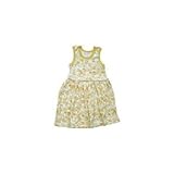 有機ベビーdress-tropicalフラワーイエローベビードレス 24 months イエロー racerbackdress