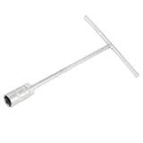 uxcell　T型ソケットレンチ　 六角　レンチ　18mm　ハードウェア　　ツール　クロム　バナジウム　鋼　Tバー