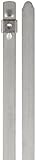 BAND-IT AS6239 Tie-Lok 304 Stainless Steel Cable Tie, 3/8 Width, 17.5 Length, 4 Maximum Diameter, 10