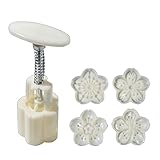 キッチン用品中国のさまざまな月餅型多目的再利用可能なフェスティバルクッキー装飾ツール月餅型月餅メーカークッキースタンププレスベーキングモール