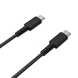 カシムラ USB PD高速充電&データ通信に対応 Type-C⇔Type-Cケーブル 1.2m ブラック NAJ-661