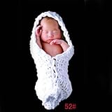 ハンドメイド 0-1歳に合う 撮影写真 ベビー 幼児 編む カイコ式 ロンパース 身丈70cmに合う 【1点】