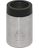 ヴァストランド VASTLAND 缶クーラー 缶ホルダー 350ml 保冷 真空断熱 二重構造 シルバー