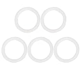 Transparant 5pcs-o-rings-silicone-baby-dummy-pacifier-chain-clips-adapter-holder-for-mam