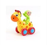Cute animal Swing Show Inertial Toys Child Newborn baby Interest Cartoon Animal Cognitive Early Lear